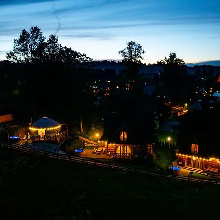 Jurta Na Wypasie - Luksusowy Namiot Z Widokiem Na Gory - Jacuzzi, Sauna, Split Ac, Private, Star View Zakopane Bagian luar foto