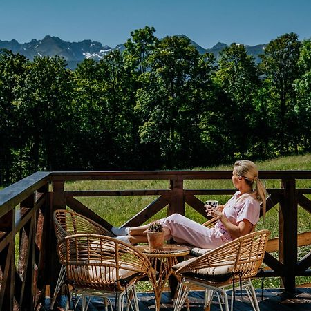 Jurta Na Wypasie - Luksusowy Namiot Z Widokiem Na Gory - Jacuzzi, Sauna, Split Ac, Private, Star View Zakopane Bagian luar foto