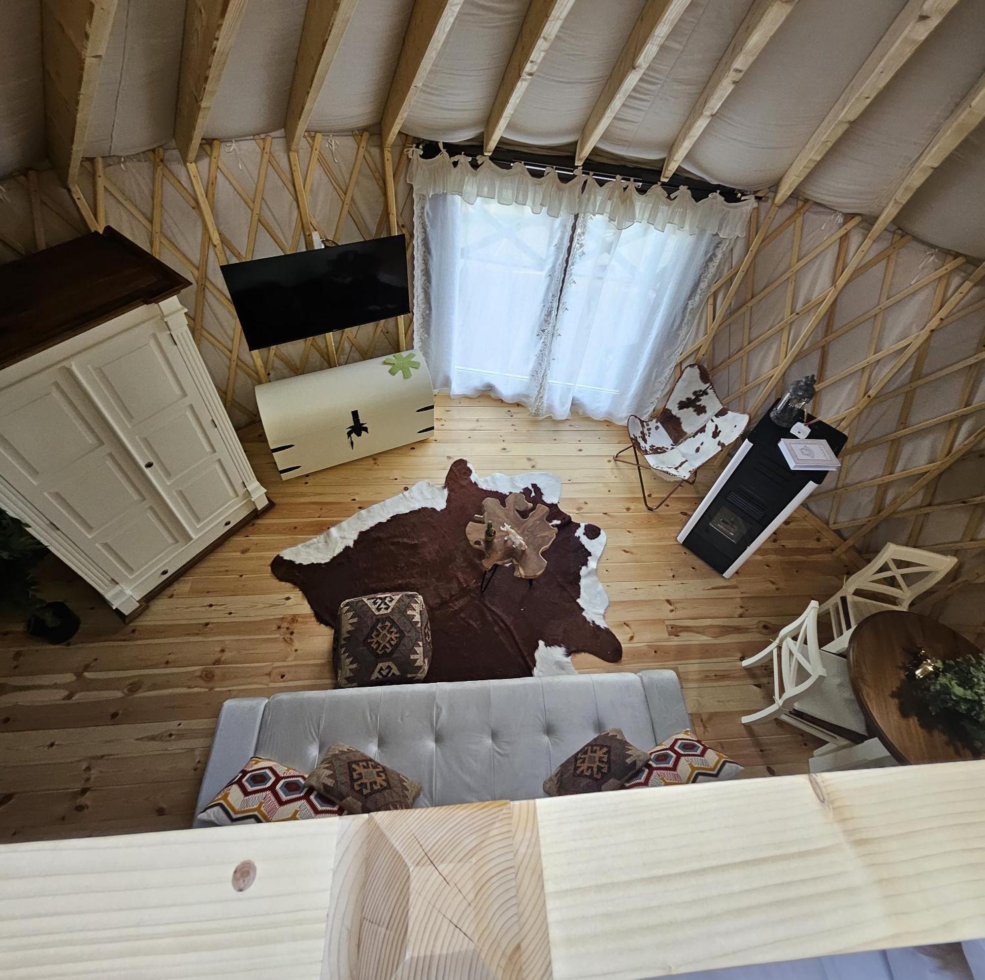 Jurta Na Wypasie - Luksusowy Namiot Z Widokiem Na Gory - Jacuzzi, Sauna, Split Ac, Private, Star View Zakopane Bagian luar foto