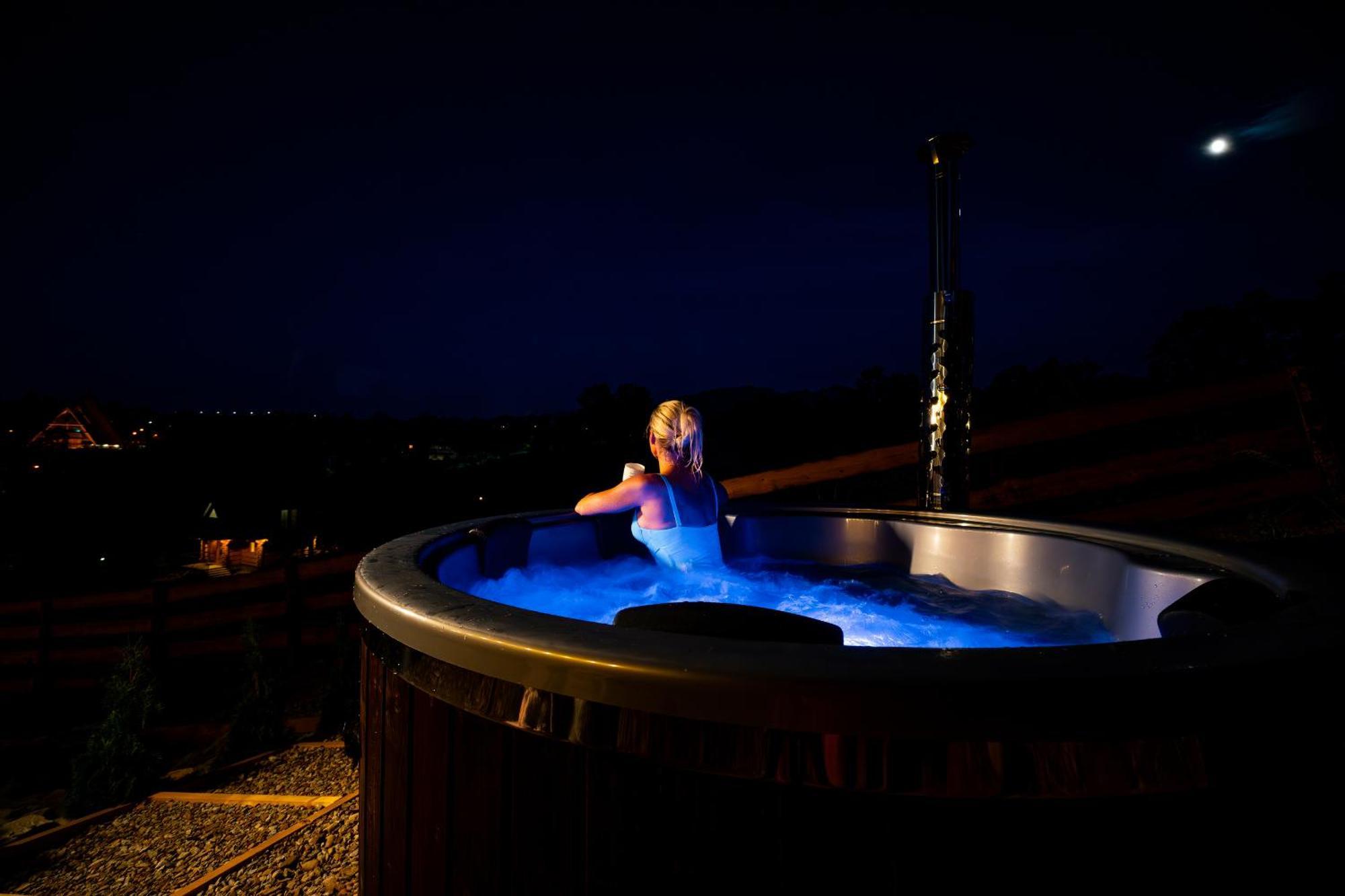Jurta Na Wypasie - Luksusowy Namiot Z Widokiem Na Gory - Jacuzzi, Sauna, Split Ac, Private, Star View Zakopane Bagian luar foto