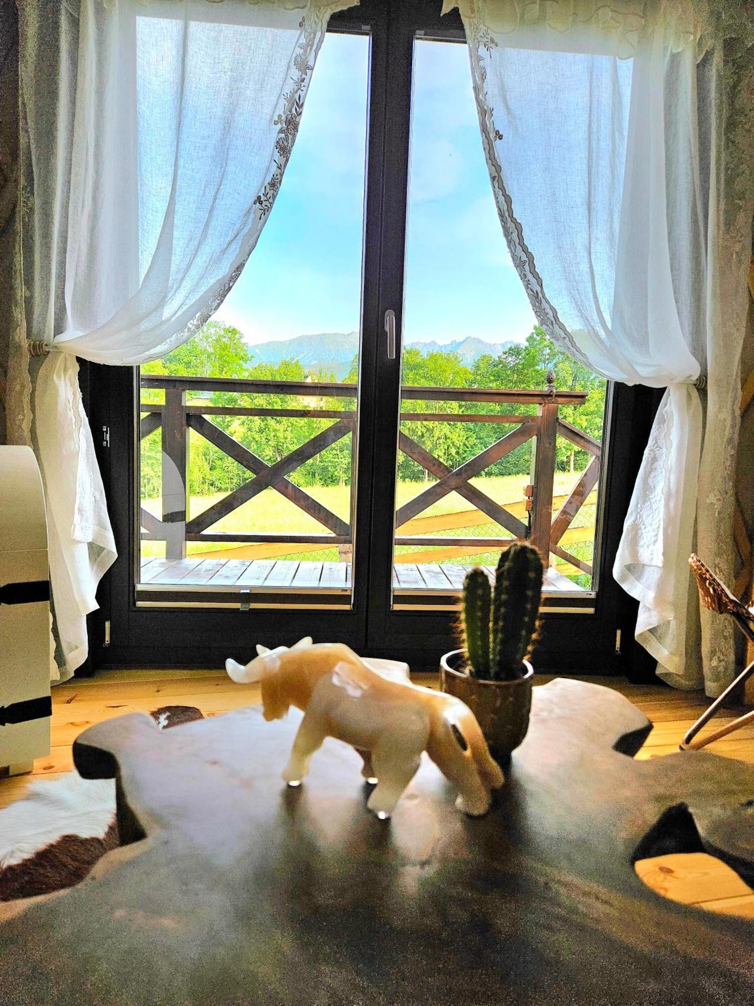 Jurta Na Wypasie - Luksusowy Namiot Z Widokiem Na Gory - Jacuzzi, Sauna, Split Ac, Private, Star View Zakopane Bagian luar foto