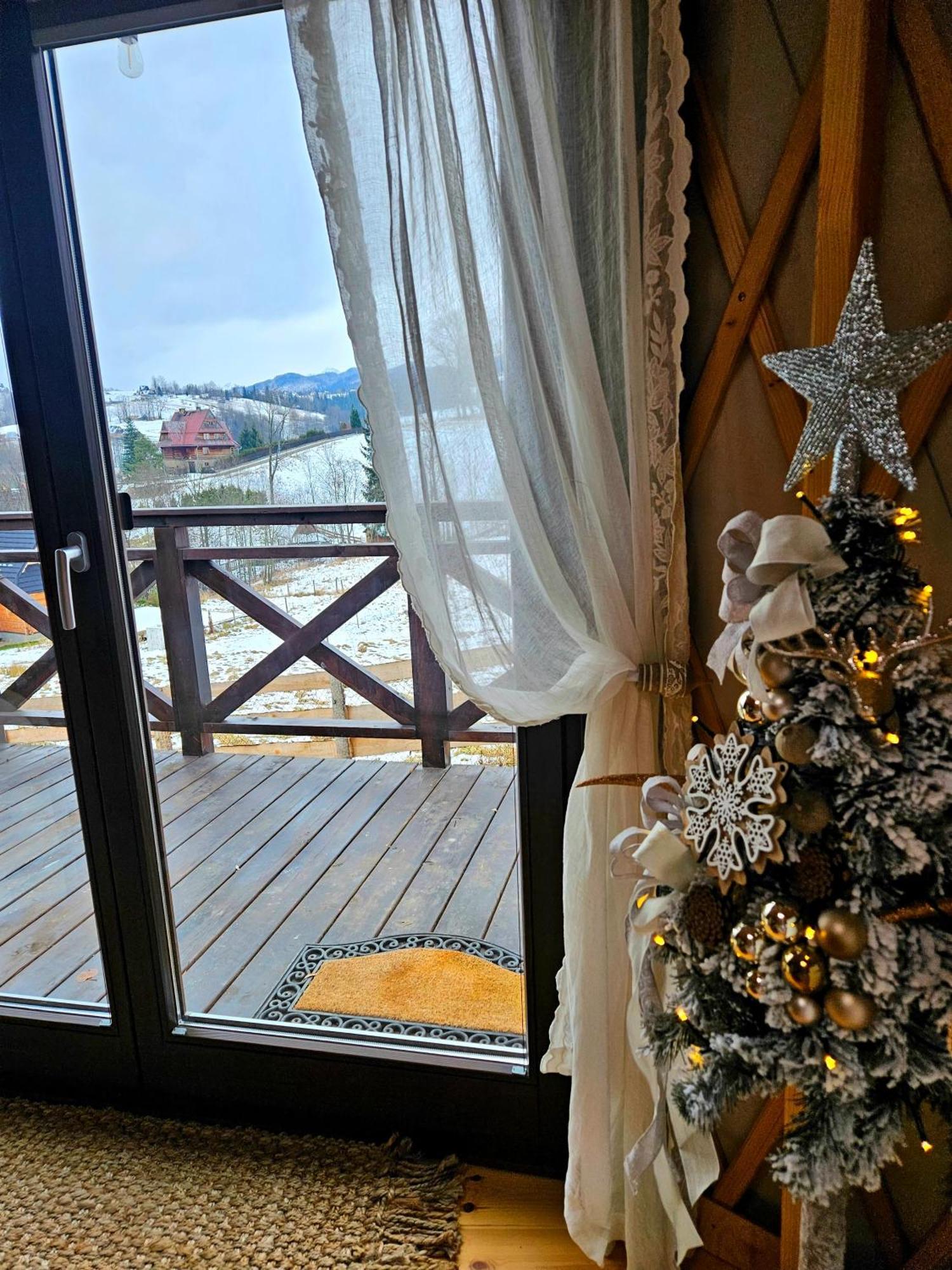 Jurta Na Wypasie - Luksusowy Namiot Z Widokiem Na Gory - Jacuzzi, Sauna, Split Ac, Private, Star View Zakopane Bagian luar foto